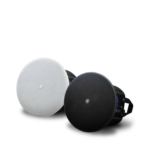 (Pair) 4" Full Range Ceiling Speakers, White Version