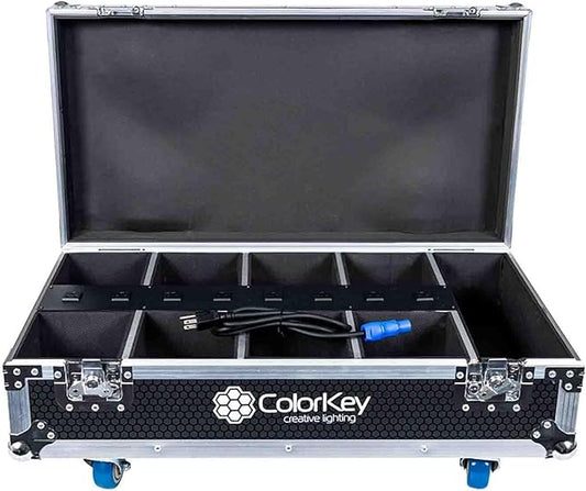 8-pc Charging Road Case for
MobilePar Mini Hex 4 MKII 6