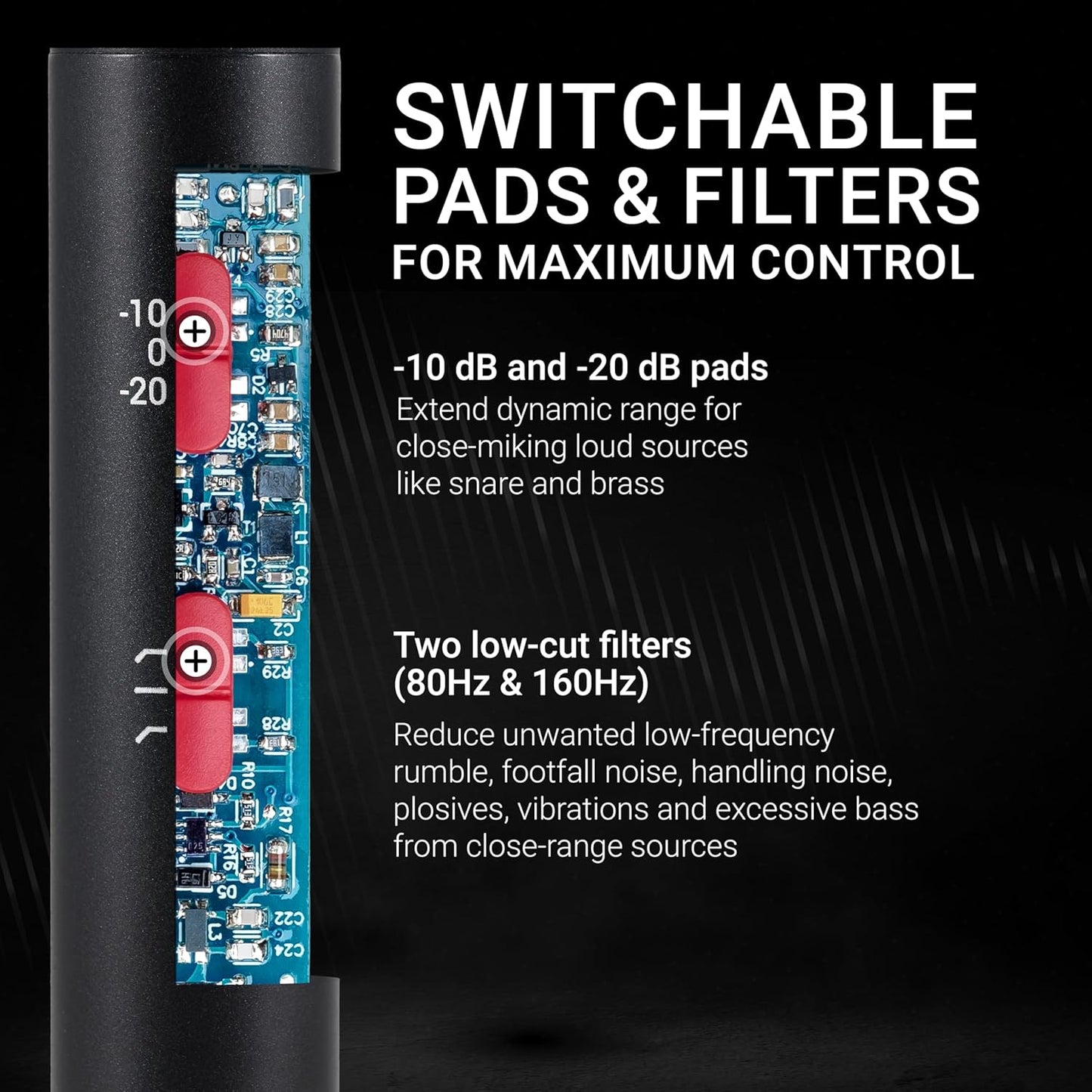 sE8 cardioid capsule (P)