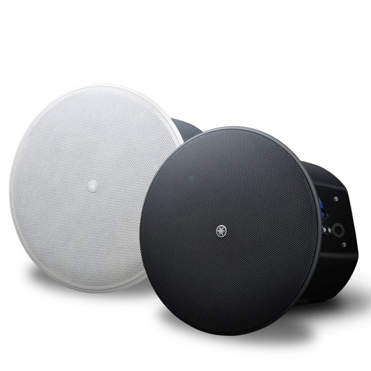 (Pair) 8" 2-Way Ceiling Speakers, White Version