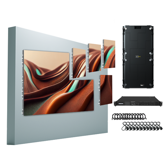 ViuSite 3X - 13'x7' 3.9MM LED Video Wall System Package (16 panels)