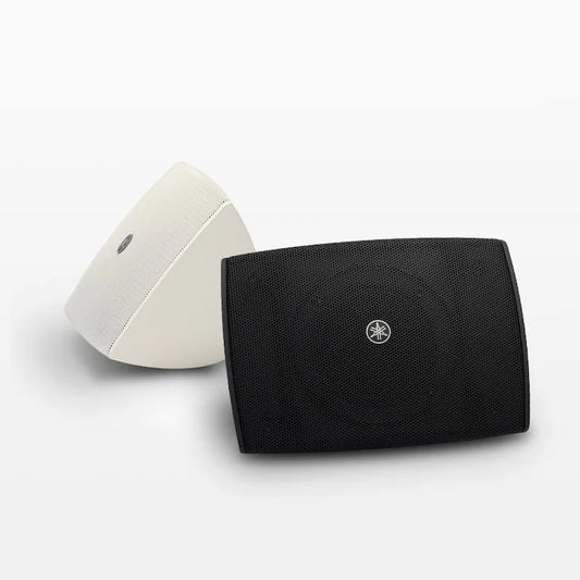 (Pair) 3.5" Full Range Surface Mount Speakers - Low Impedance, White Version