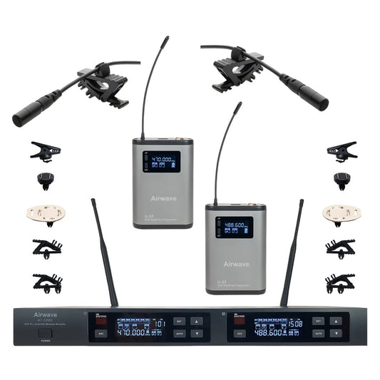 AT-5220 Titanium LAV Pack Wireless Microphone System