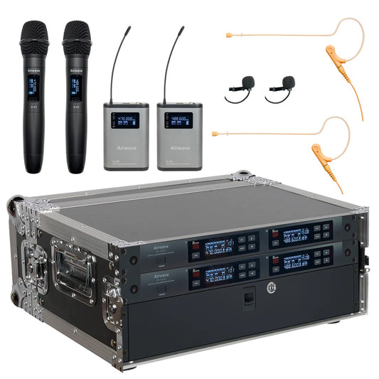 AT-Combo Pack Wireless Microphone System