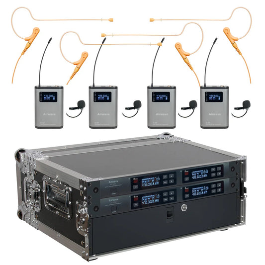 AT-HSD-4 PACK Pack Wireless Microphone System