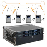 AT-HSD-4 PACK Pack Wireless Microphone System