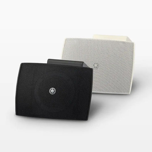 (Pair) 3.5" Full Range Surface Mount Speakers - 70/100V, White