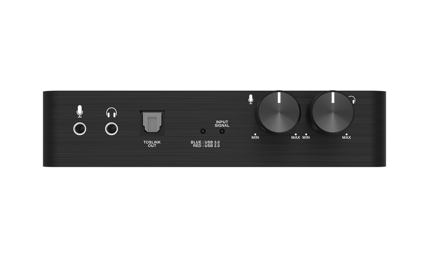 12GCSA: USB-C 12G-SDI Video Capture Card Box with Scaler/HDM/SDI Loop Out and Audio