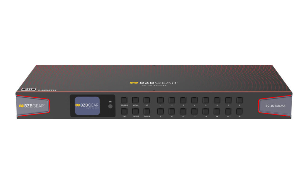 4K HDMI 16x16 Matrix Switcher