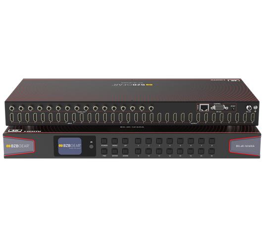 4K HDMI 16x16 Matrix Switcher