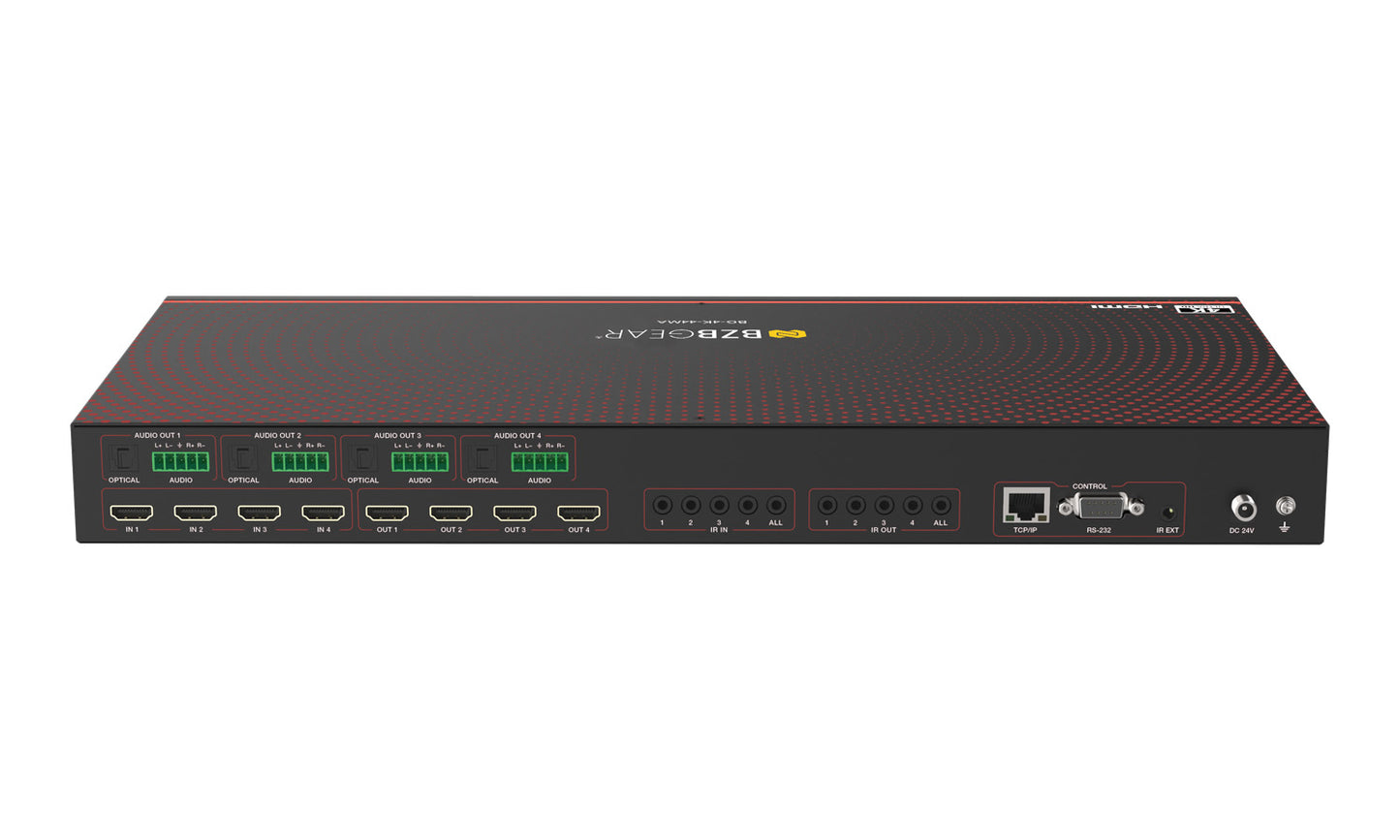 4K-44MA: 4K HDMI 4x4 Matrix Switcher