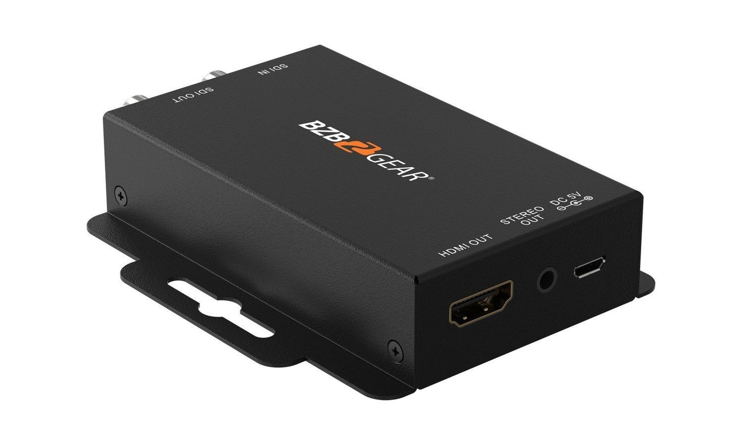 4KSH: 4K 12G-SDI to HDMI Converter with Audio Extraction