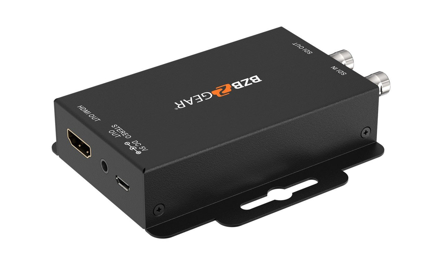 4KSH: 4K 12G-SDI to HDMI Converter with Audio Extraction