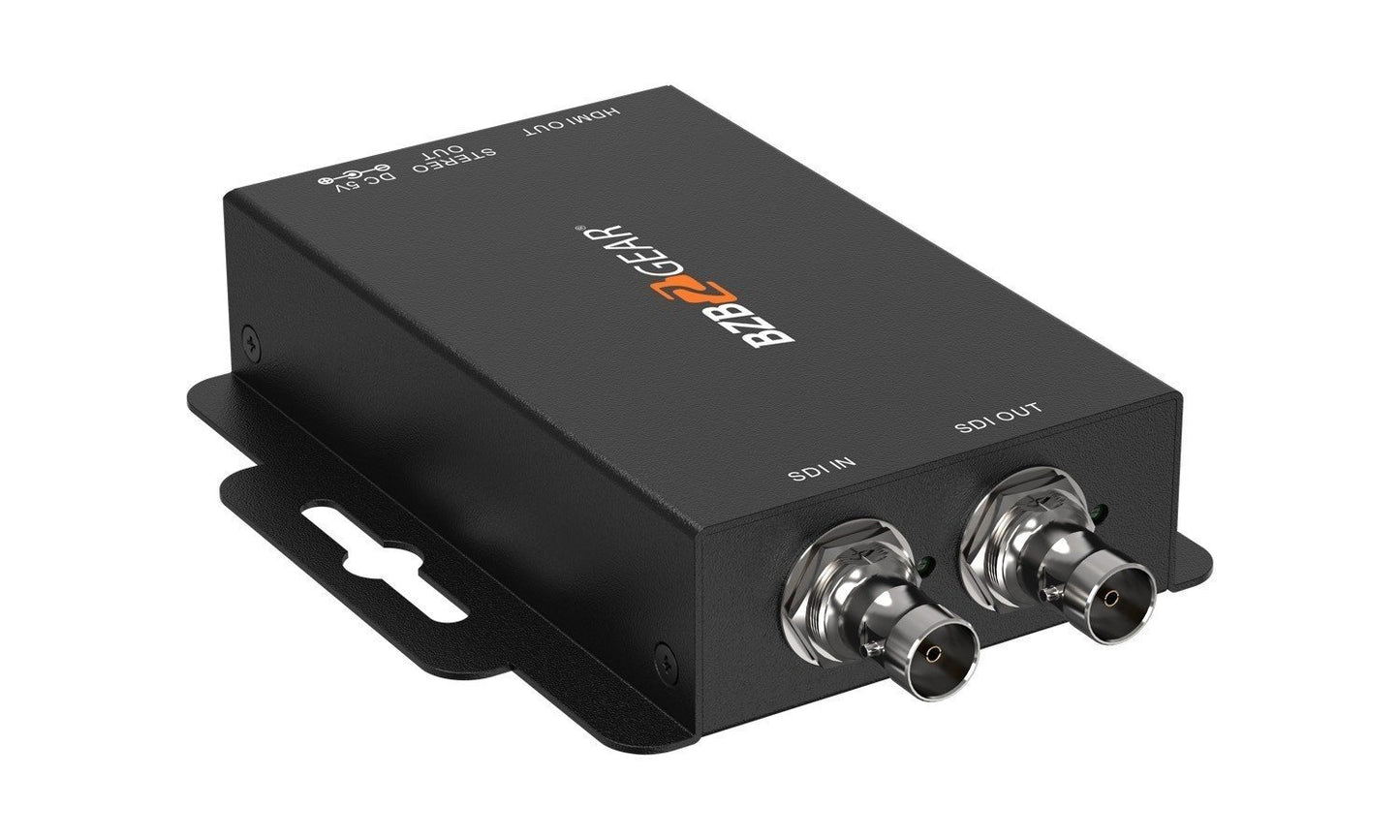 4KSH: 4K 12G-SDI to HDMI Converter with Audio Extraction