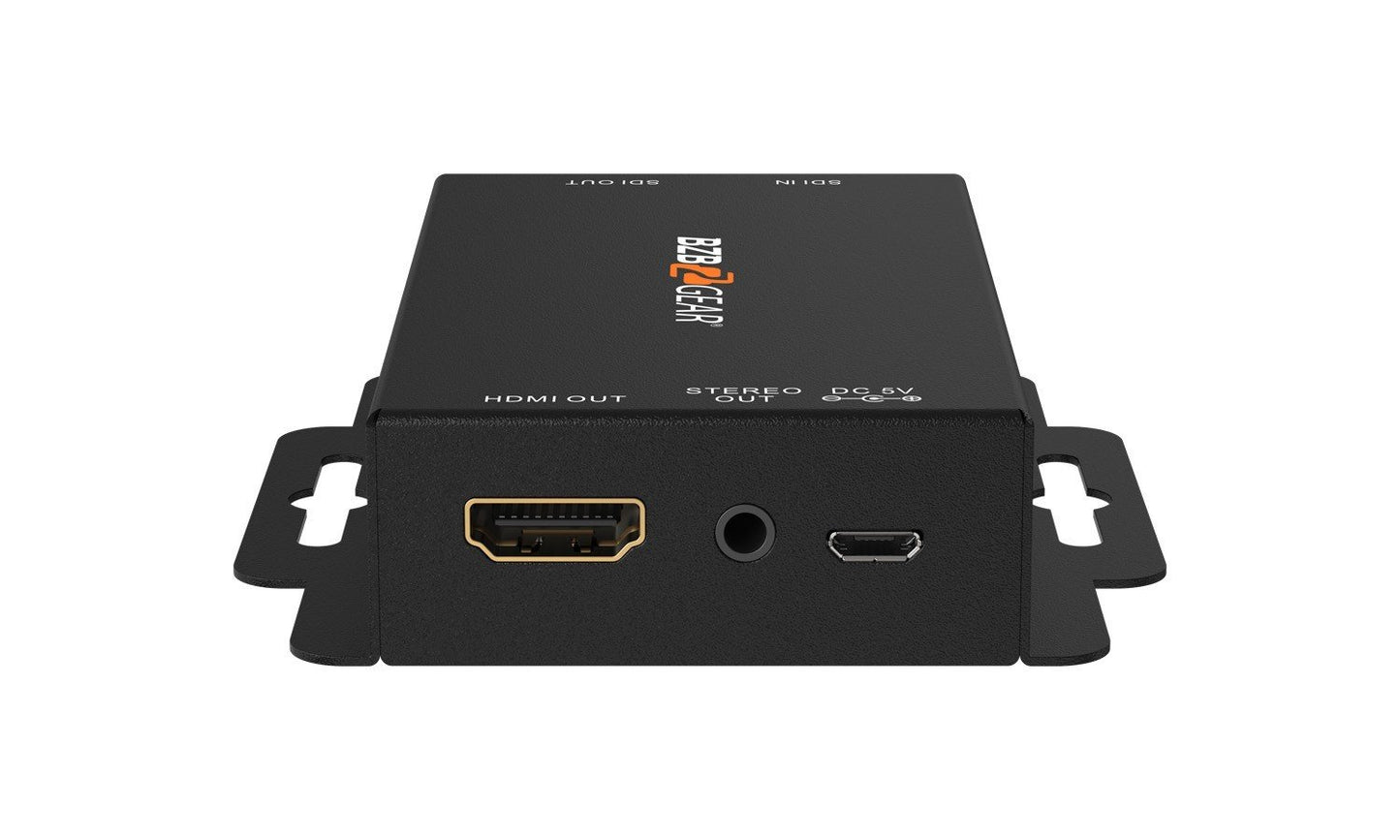 4KSH: 4K 12G-SDI to HDMI Converter with Audio Extraction