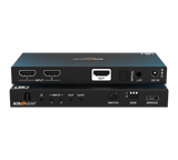 2x1 8K HDMI Switcher with Audio De-embedder