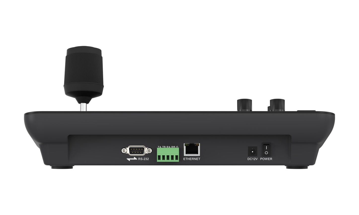 Commander: Universal Advanced Serial and IP PTZ Joystick Controller with POE(IP/RS-232/422/485)