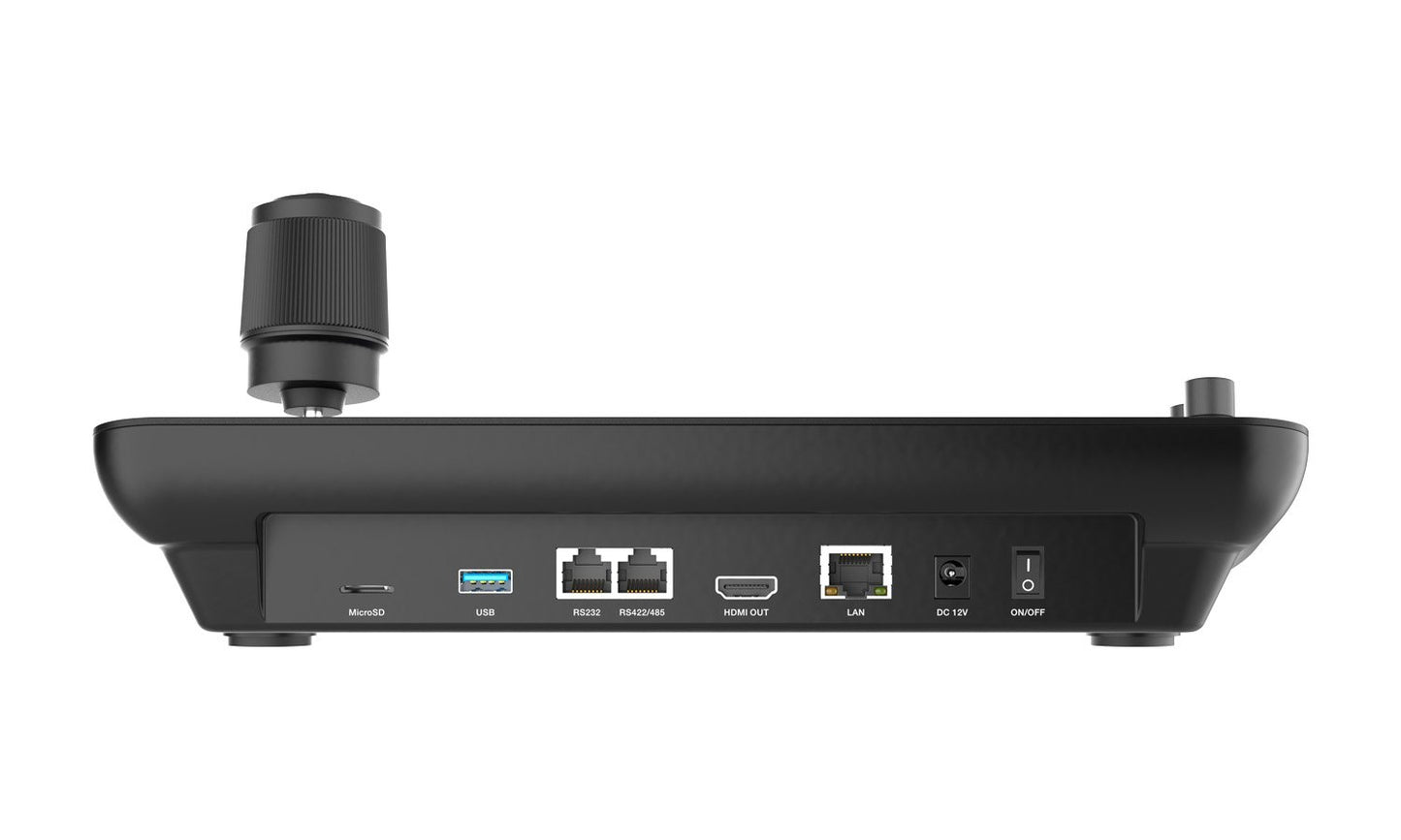 Commander-Pro: Professional Serial and IP PTZ Joystick Controller with Touchscreen and POE(IP/RS-232/422/485)