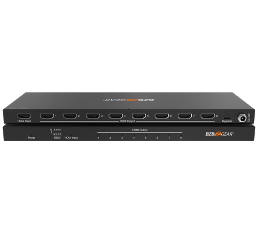 1x8 4K UHD Ultra Slim HDMI Splitter with EDID Management