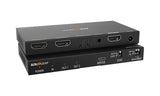 4K UHD HDMI Splitter with Downscaler with Digital and Analog Audio Output