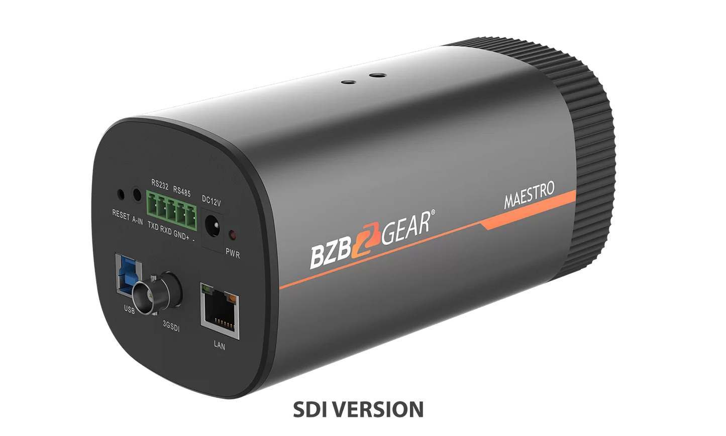 BG-Maestro: 8MP HDMI/USB3.0/IP Wide Angle Educational Auto Tracking Camera with POE