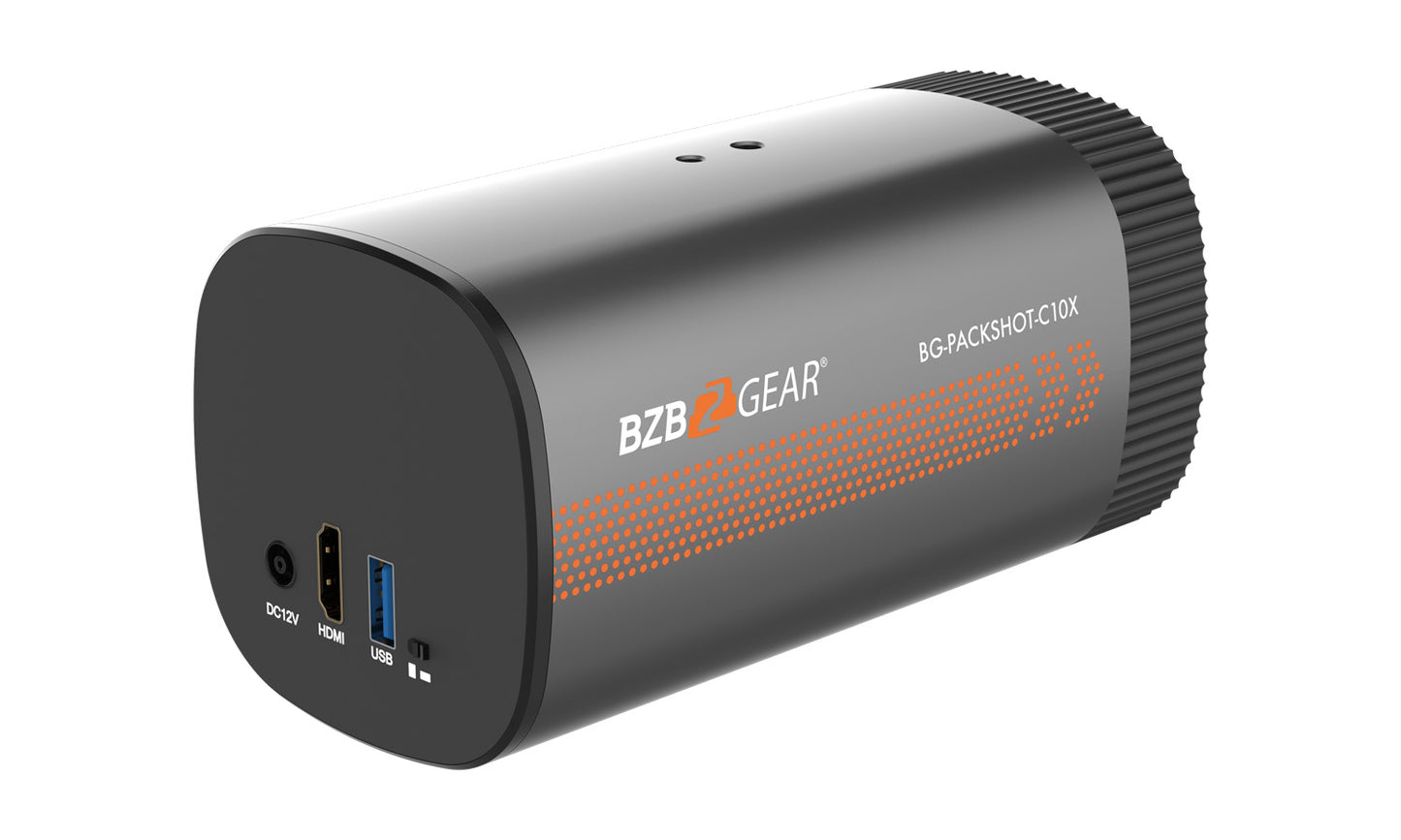 Packshot-C10X: 1080P FHD HDMI/USB 3.0 Horizontal/Vertical Streaming Box Camera