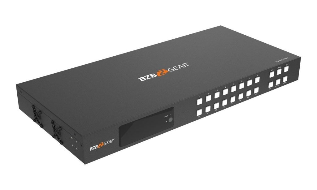 16x16 4K UHD HDMI Matrix with Advance EDID/Audio De-embedding/Downscaling and CEC