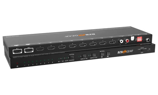 2x8 4K UHD HDMI Splitter/Distribution Amplifier with CEC Support