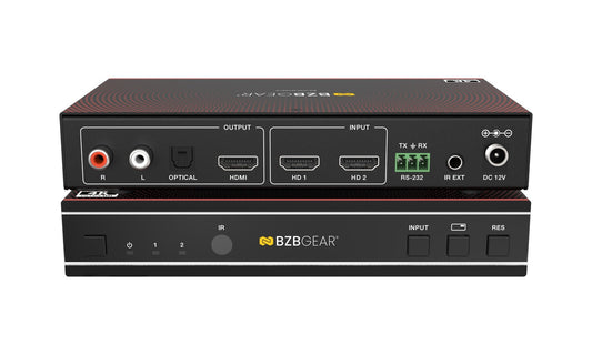 UHD-MVS42MA: 4K UHD HDMI Seamless Switcher/Quad MultiViewer with Audio De-embedder
