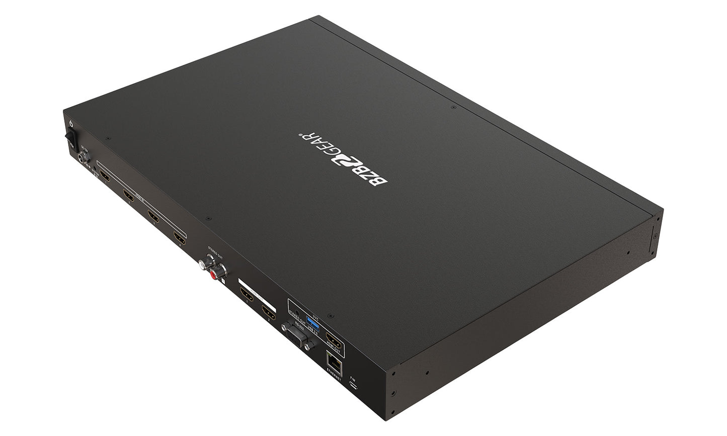 4x2 4K UHD Seamless Switcher/Scaler/MultiViewer with Audio De-embedder and Built-in USB Capture Card
