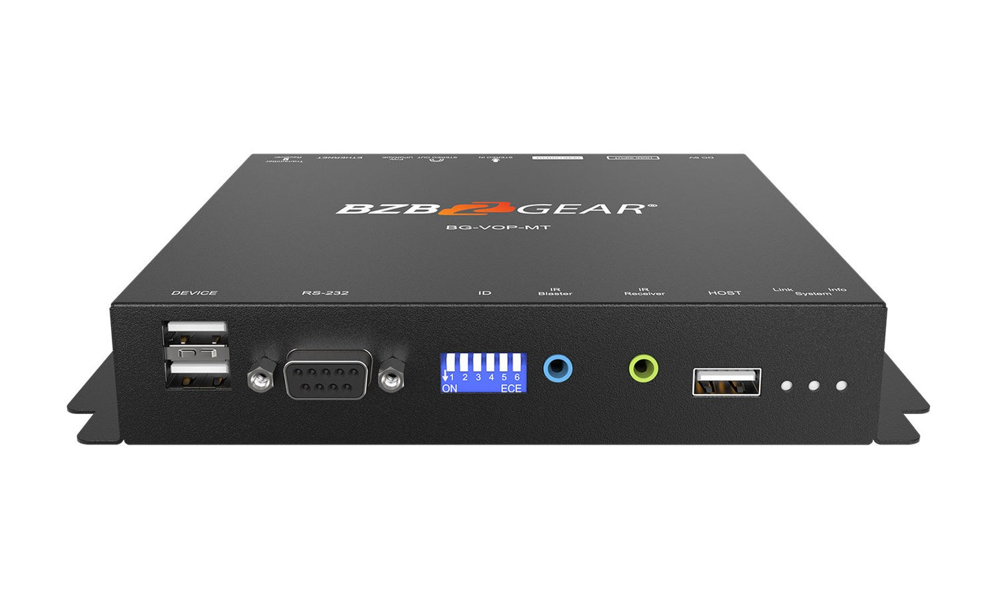 VOP-MT: 4K UHD HDMI Over IP Multicast Transceiver with Video Wall/KVM/USB/POE Support