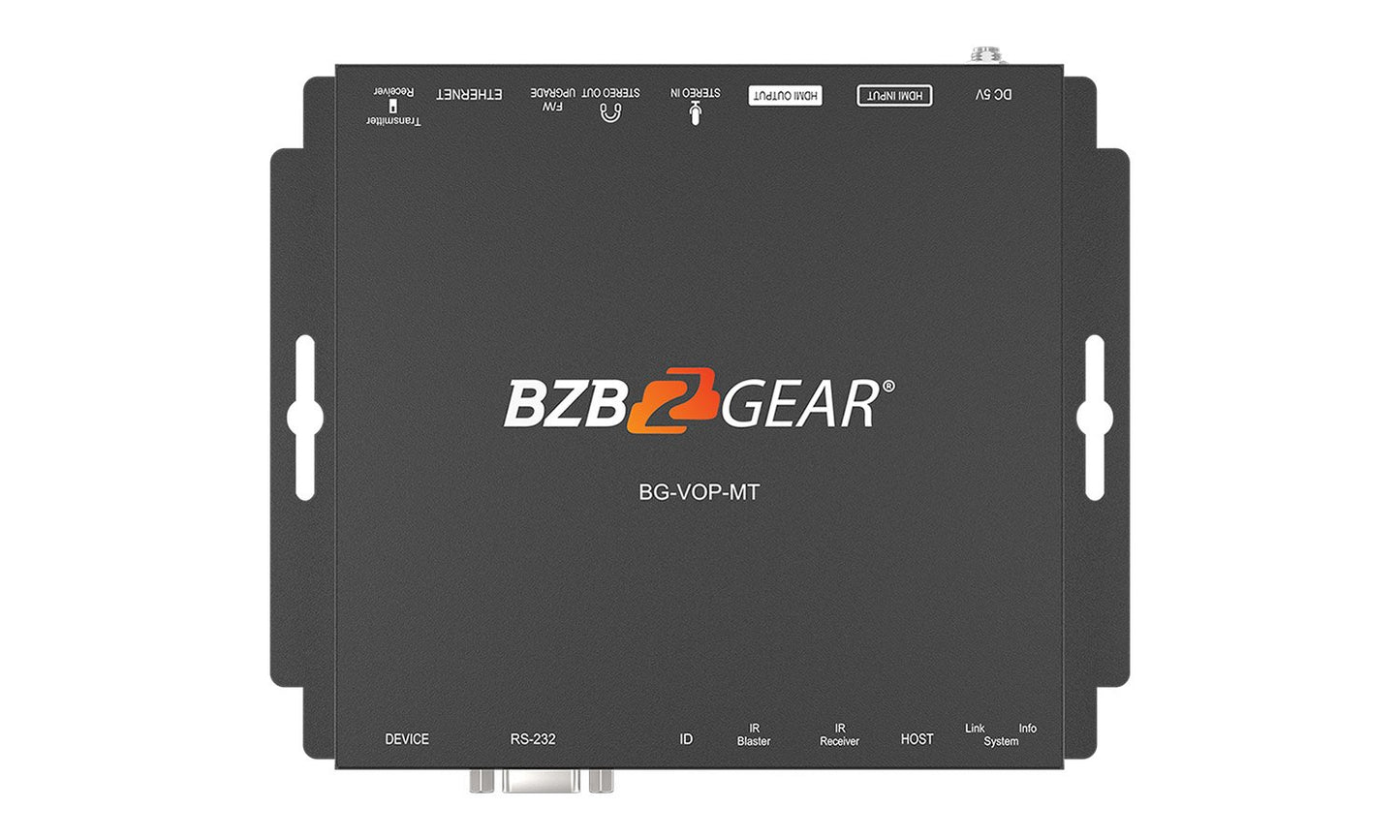 VOP-MT: 4K UHD HDMI Over IP Multicast Transceiver with Video Wall/KVM/USB/POE Support
