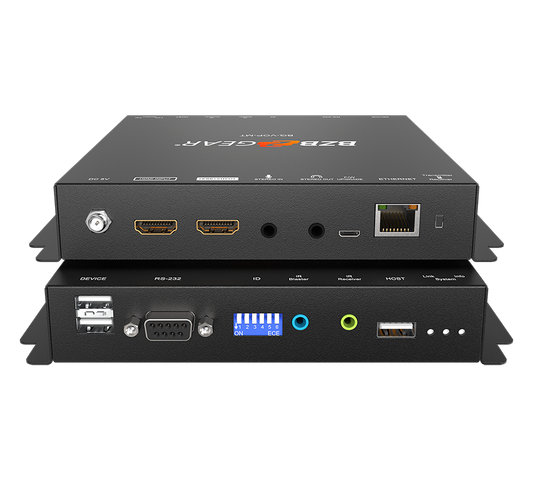 VOP-MT: 4K UHD HDMI Over IP Multicast Transceiver with Video Wall/KVM/USB/POE Support