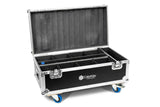 8-pc Charging Flight Case w/ Casters for AirPar HEX 4