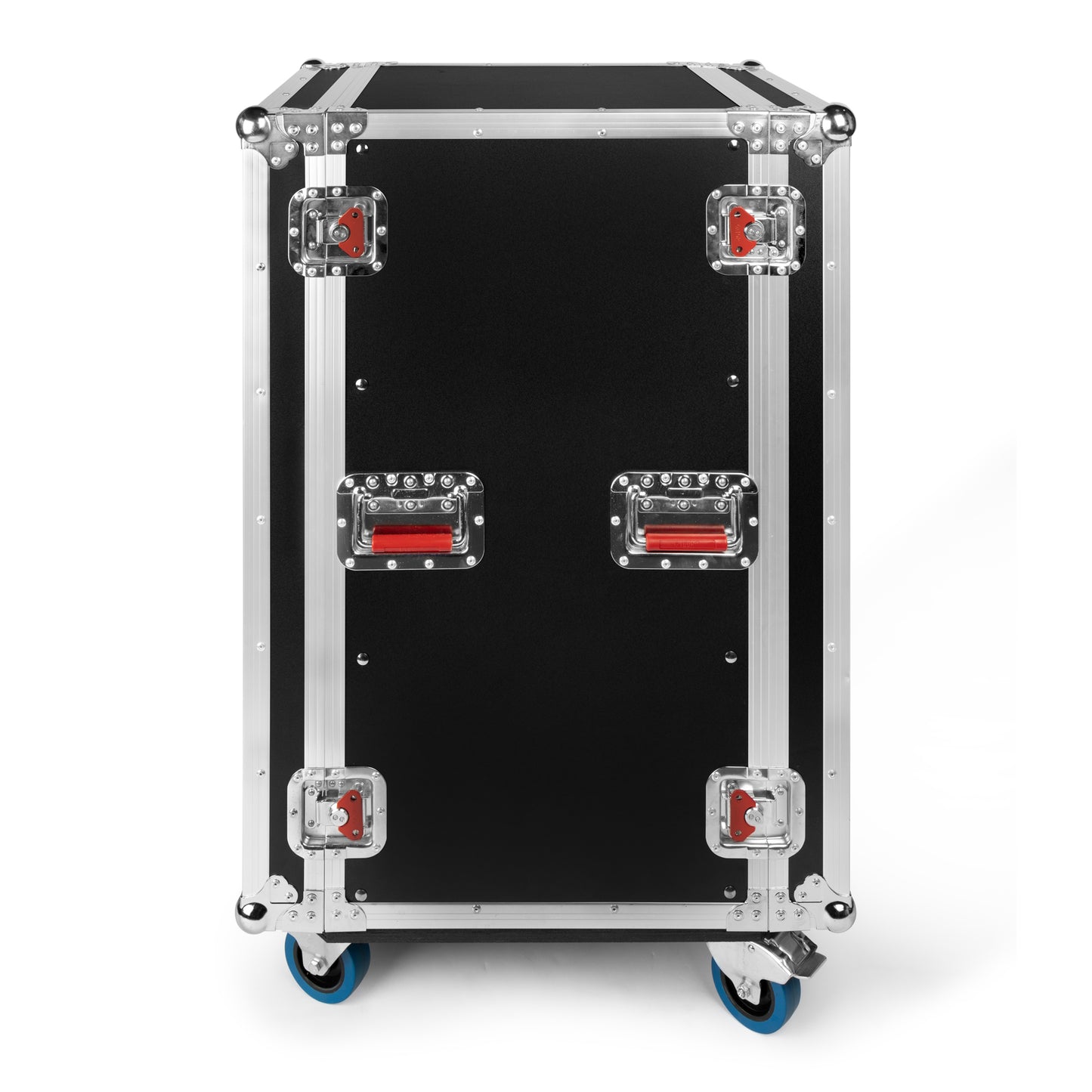 ATA Wood Flight Rack Case; 20U; 17" Deep; Casters