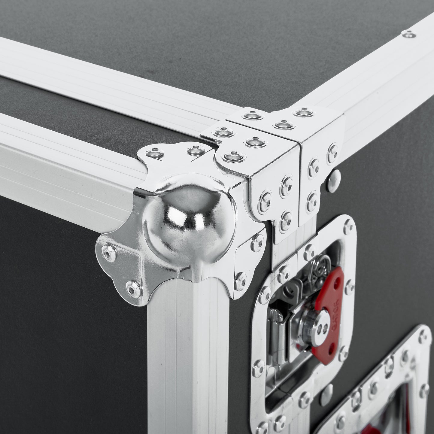 ATA Wood Flight Rack Case; 20U; 17" Deep; Casters