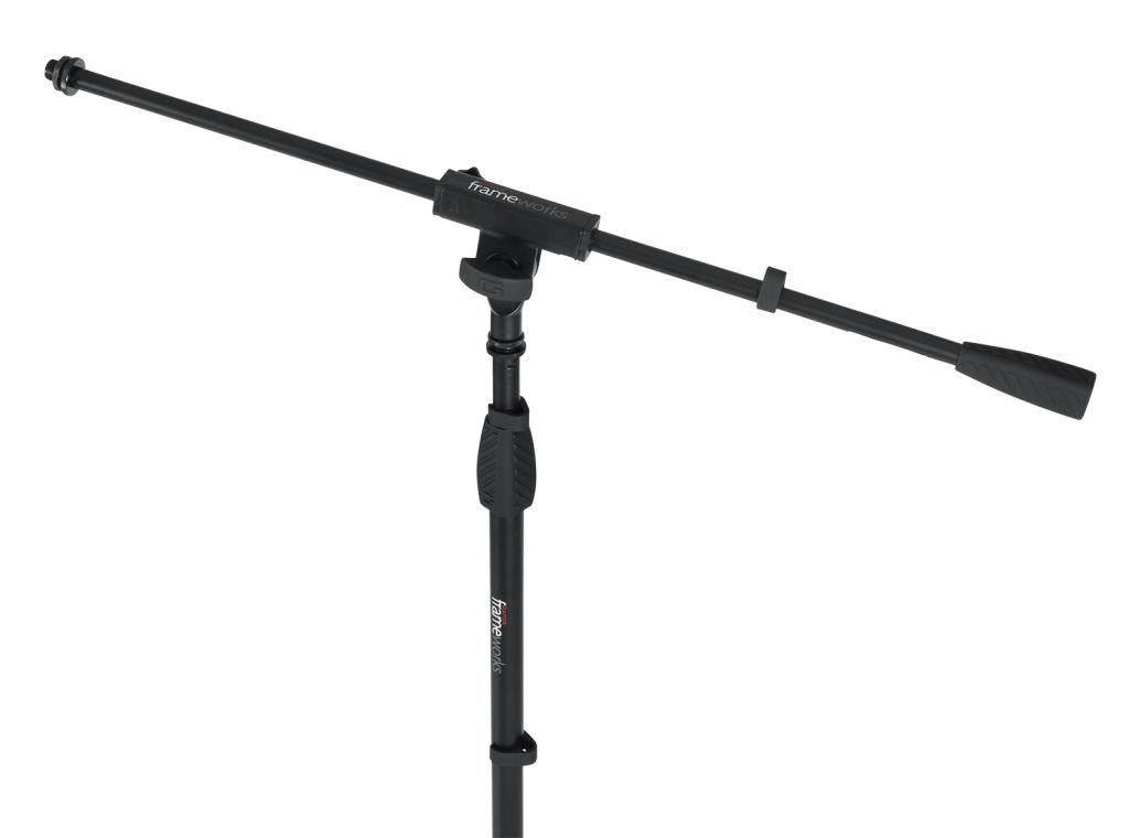 Frameworks Tripod Mic Stand with Single Section Boom and Standard Twist Clutch