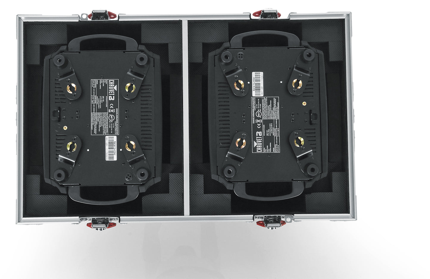Flight Case for Two 350-Style Moving Head Lights