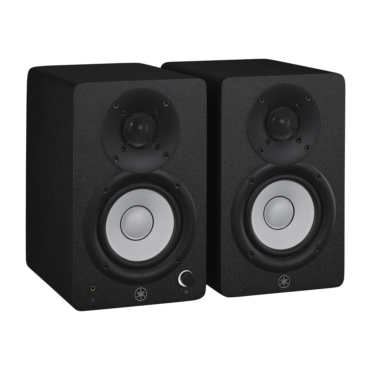 White - 4.5" Powered Studio Monitors - Pair