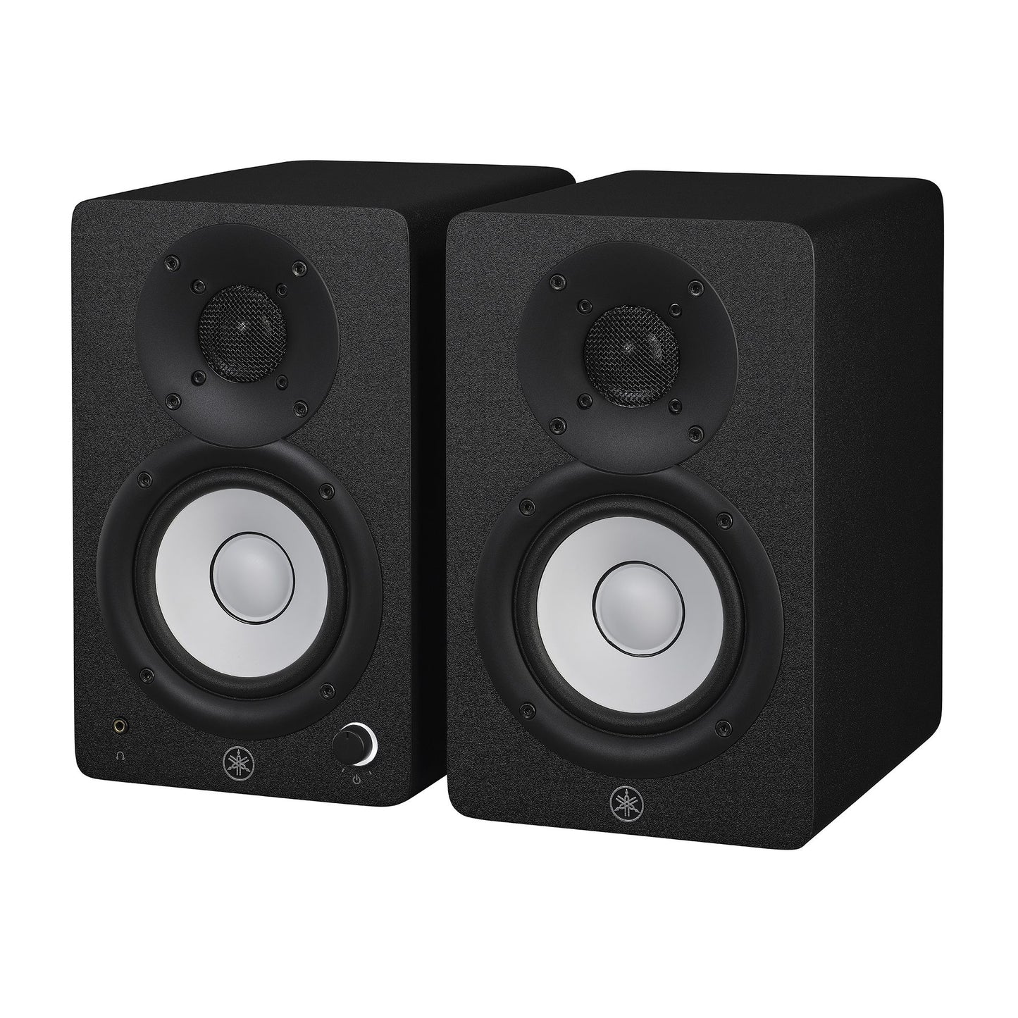 White - 4.5" Powered Studio Monitors - Pair