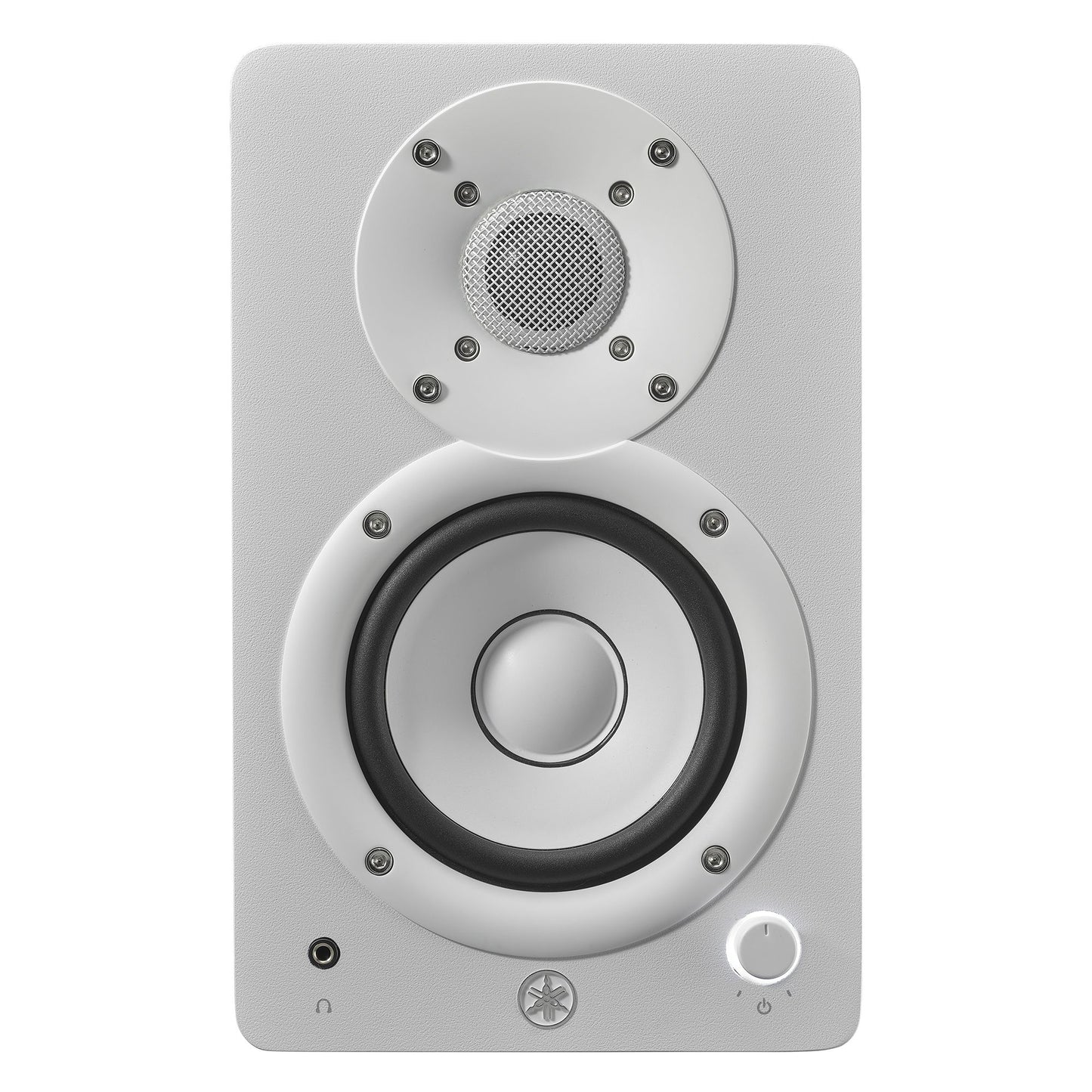 White - 4.5" Powered Studio Monitors - Pair