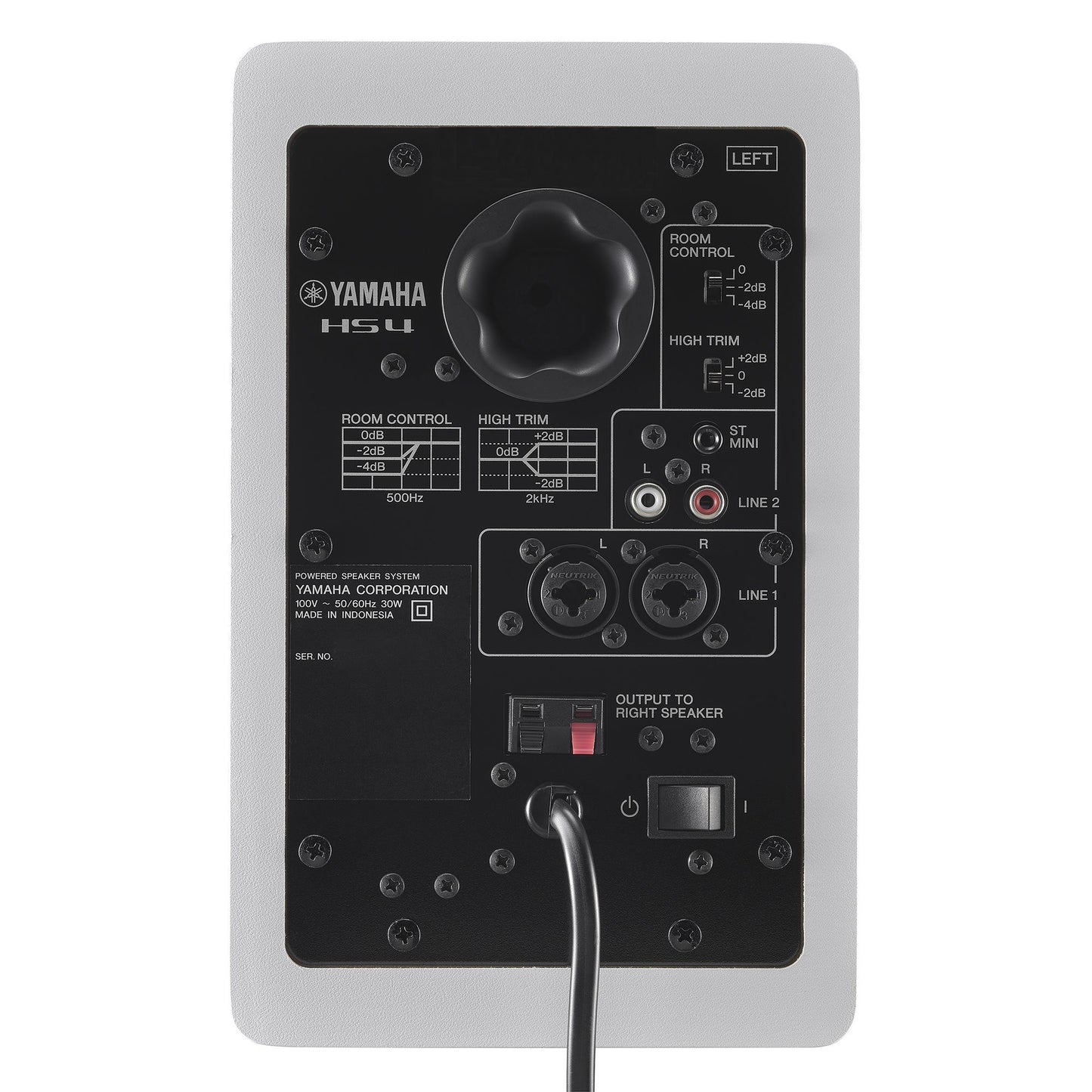 White - 4.5" Powered Studio Monitors - Pair