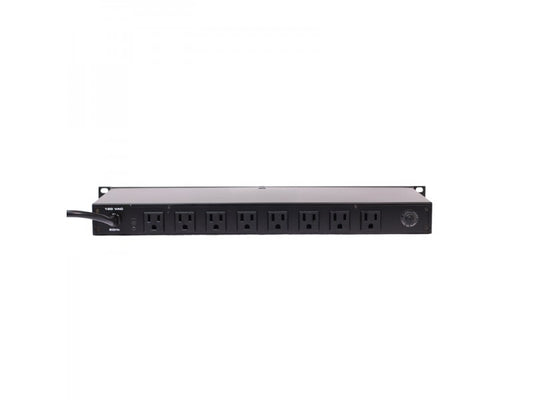 JG 8.0LED 19" PDU 8 out w/ LED lights