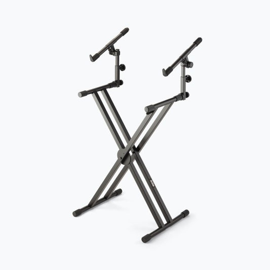 Double-X ERGO-LOK Keyboard Stand with Second Tier