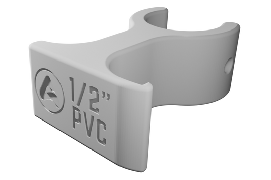 Vinyl Siding to Open Pipe Clips for PVC