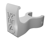 Vinyl Siding to Vertical Open Pipe Clips for EMT