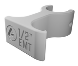 Vinyl Siding to Open Pipe Clips for EMT