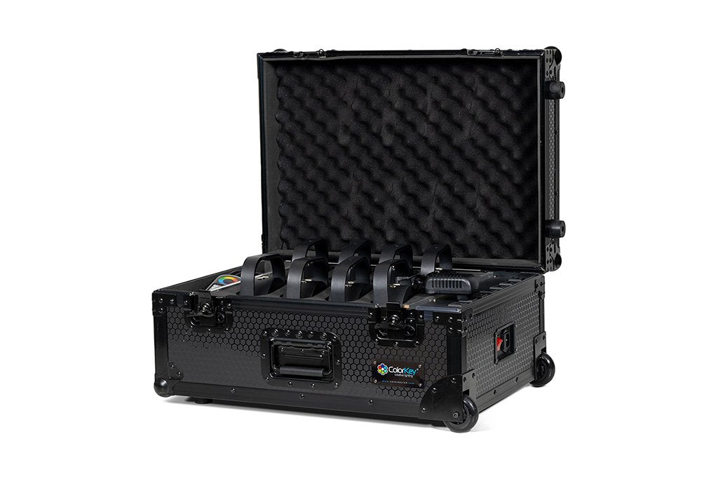 MobilePar HEX 5
8-Pack w/ Charging Road Case Trolley