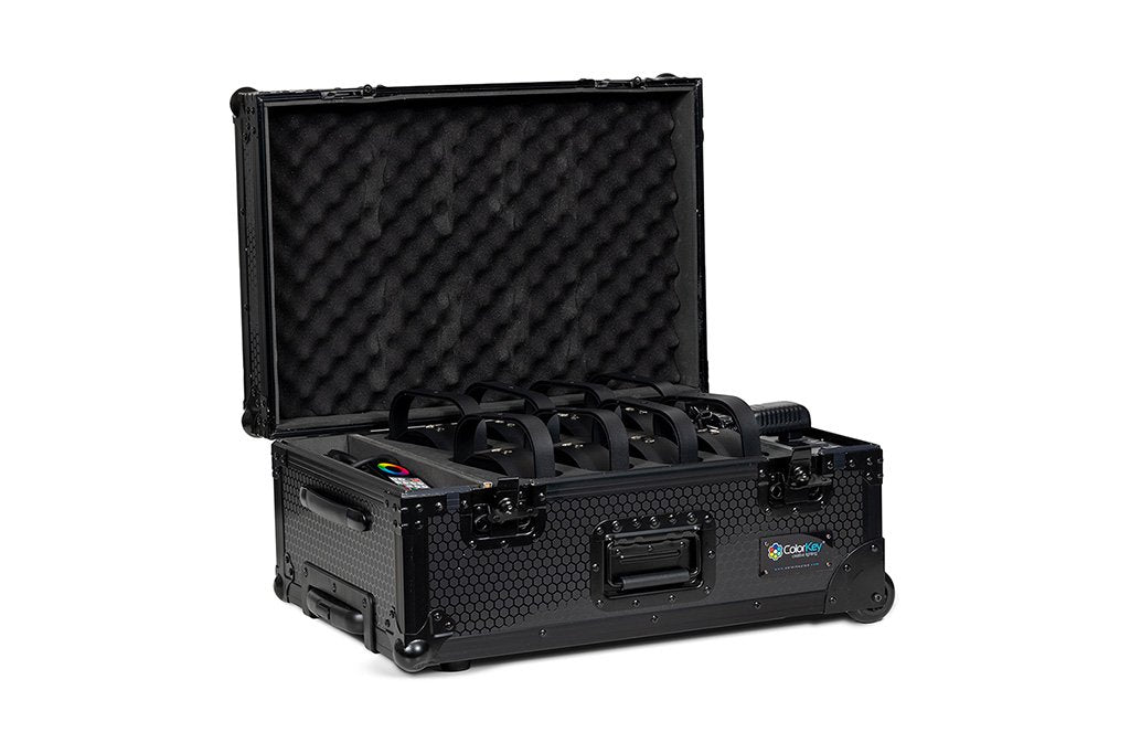 MobilePar HEX 5
8-Pack w/ Charging Road Case Trolley