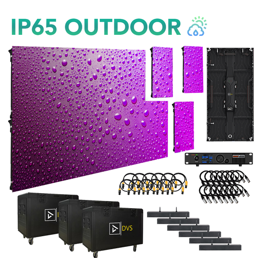 14x Optic-ER3IPX w/ Processor, Rigging Bars, and Cases